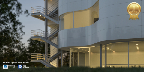 Art work rendered by Arch.                                     Noor Al Qaisi